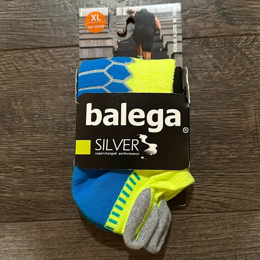 COPY - NIP Balega Silver XL No Show Socks